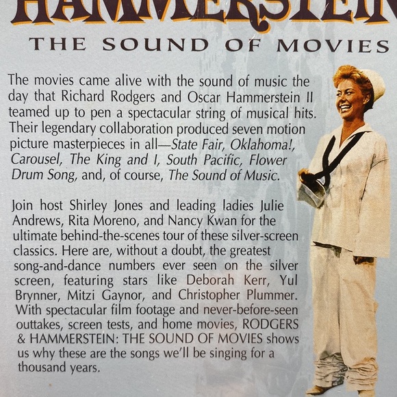 Rodgers & Hammerstein The Sound of Movies VHS Musical Broadway Factory Sealed - Picture 11 of 11